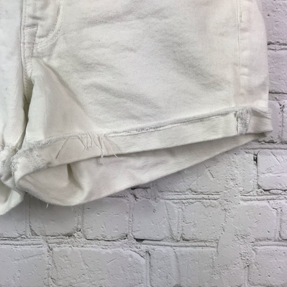 American Eagle Super Stretch Denim White Shorts - Picture 3 of 5